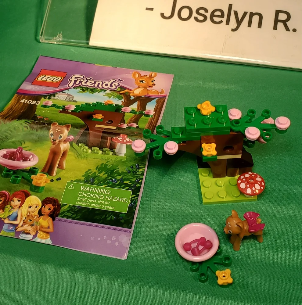 LEGO Friends The Fawn Forest 41023, complete, used